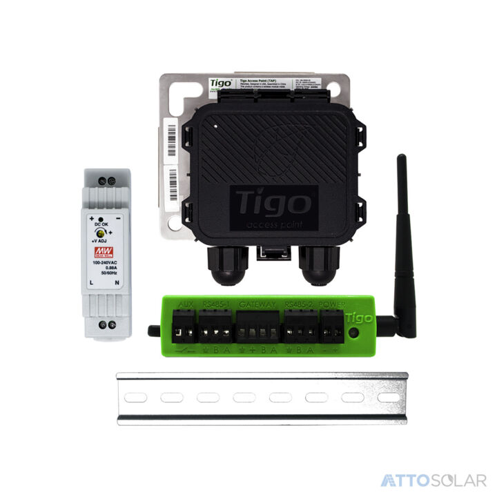 Tigo CCA Kit CCA + TAP + DIN rail power supply indoor