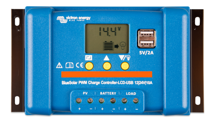 BlueSolar PWM-LCD&USB 12/24V-10A